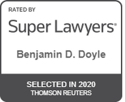 Benjamin Doyle Super Lawyers 2020