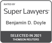 Benjamin Doyle Super Lawyers 2021